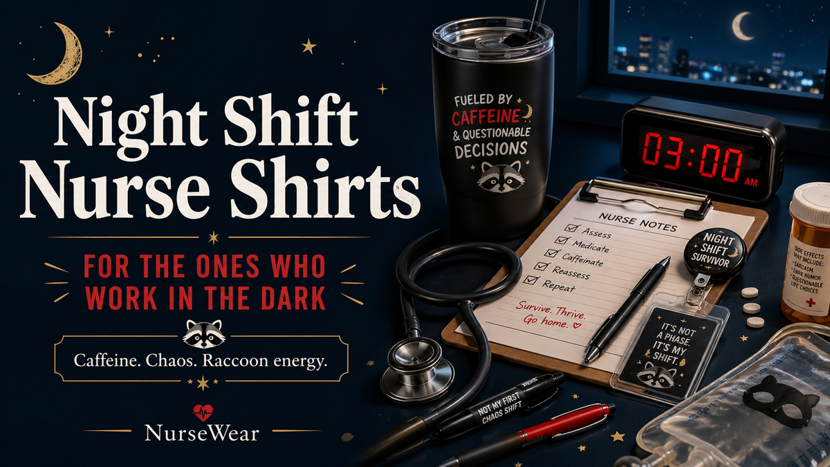 Night Shift Nurse Shirts: For the Ones Who Work in the Dark